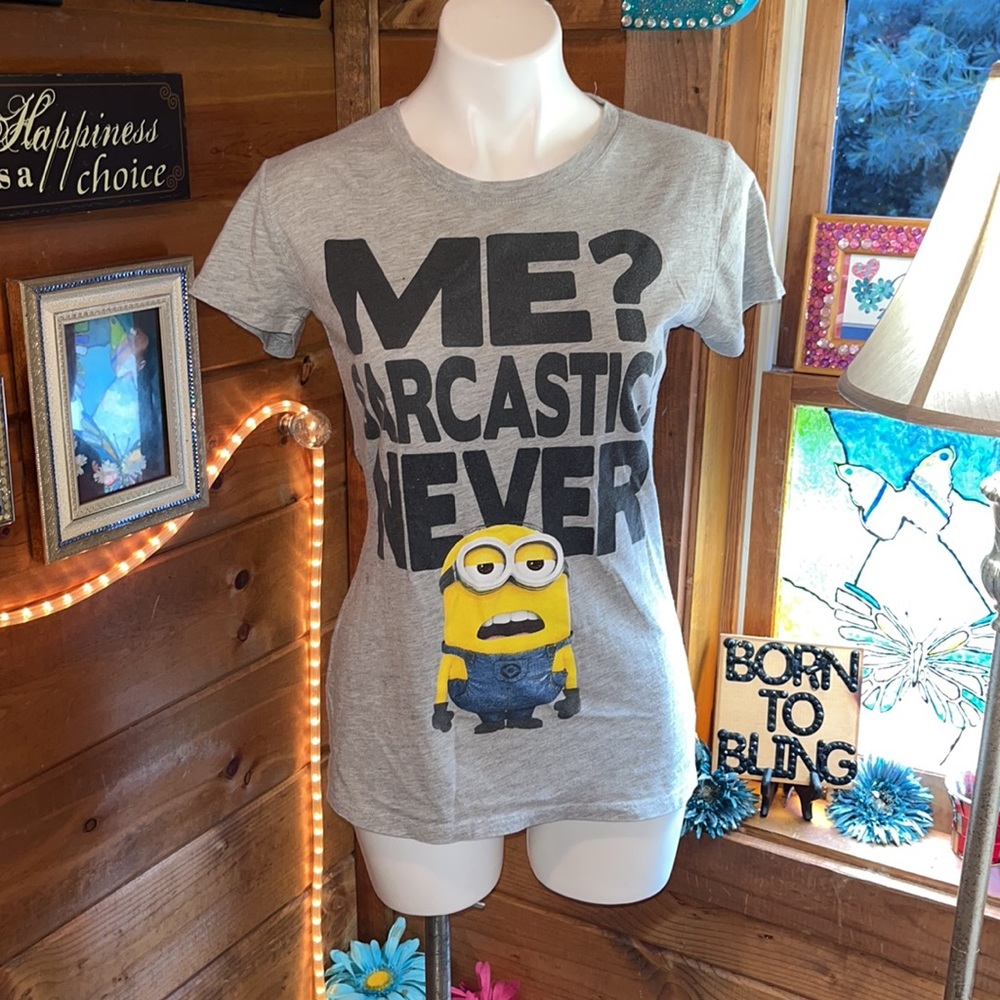 Cute Tee shirt Minions Despicable Me Sarcastic